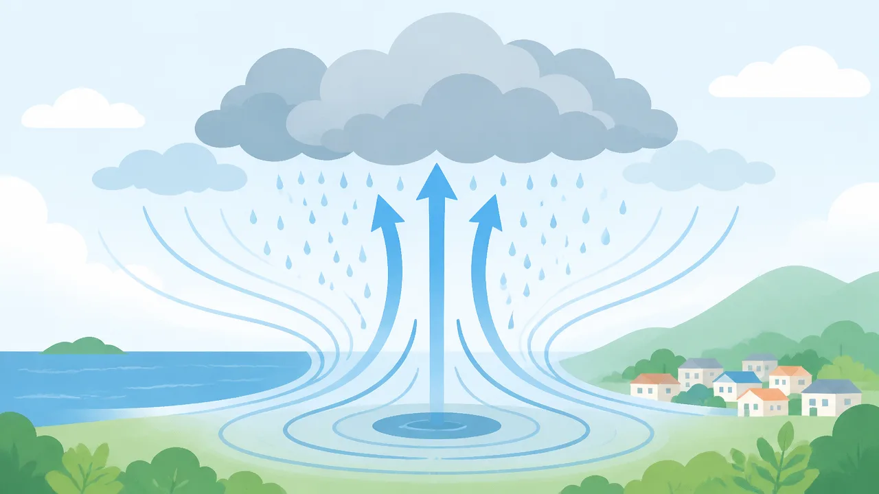 低気圧は中心気圧が低いほど雨が強い？天気図の見方をやさしく解説