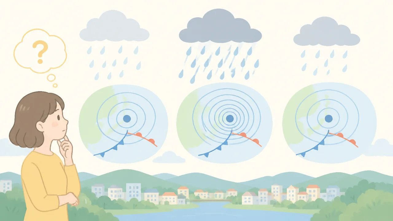 低気圧は中心気圧が低いほど雨が強い？天気図の見方をやさしく解説