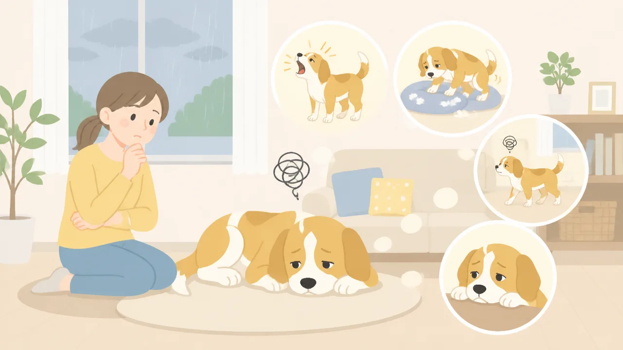 長雨で犬の散歩に行けないときは？室内でできる運動と過ごし方