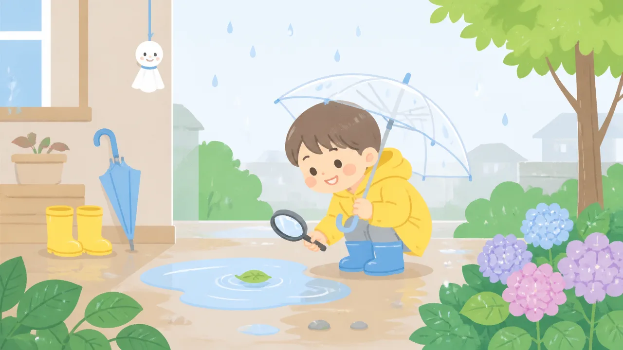 長雨で子どもが外遊びできない日は?家で楽しむ過ごし方10選