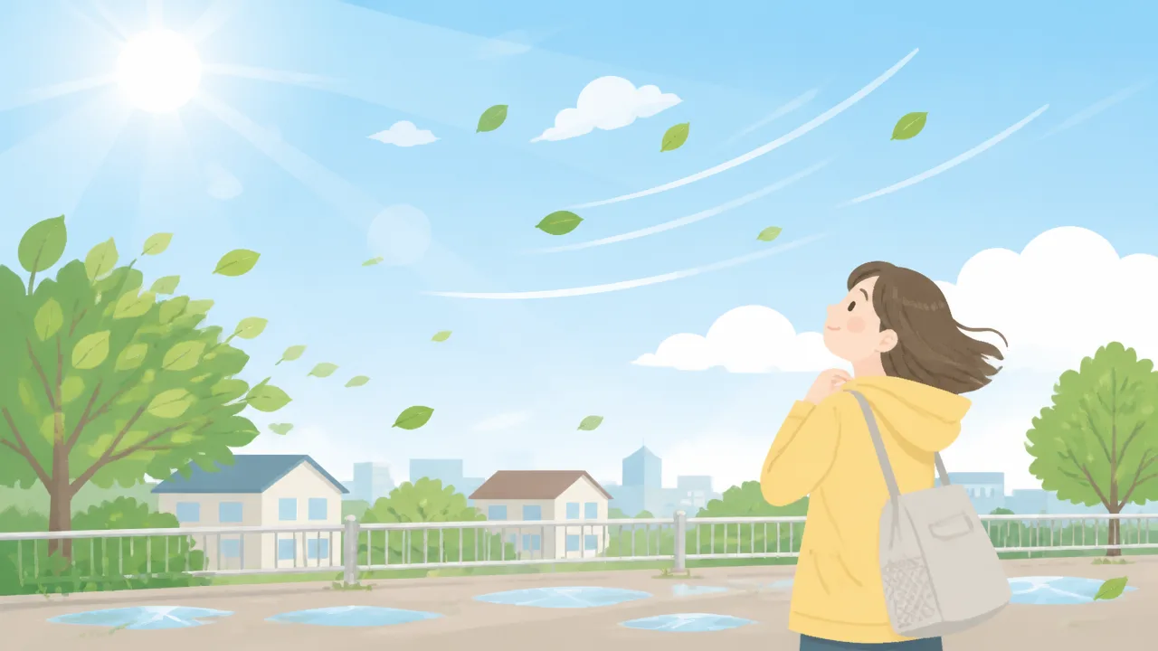低気圧から離れているのに強風が吹くのはなぜ？原因をやさしく解説