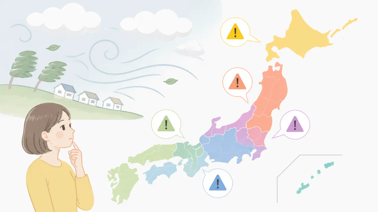 低気圧から離れているのに強風が吹くのはなぜ？原因をやさしく解説