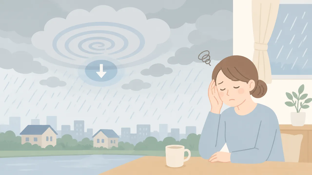 低気圧が停滞するとどうなる？天気や体調への影響を解説
