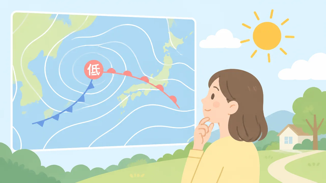 低気圧なのに雨が降らないのはなぜ？天気の仕組みを解説