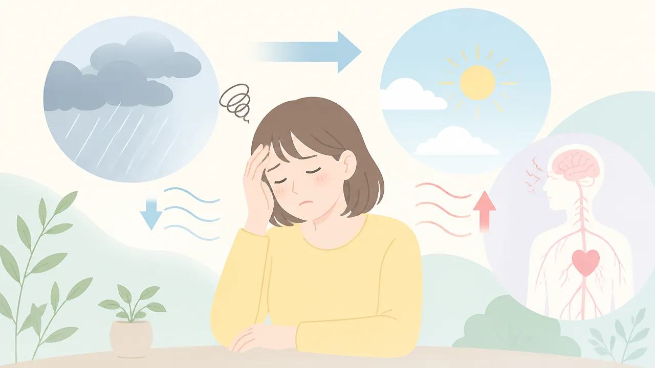 低気圧が去ったのに体調悪いのはなぜ？考えられる原因とやさしい対処法