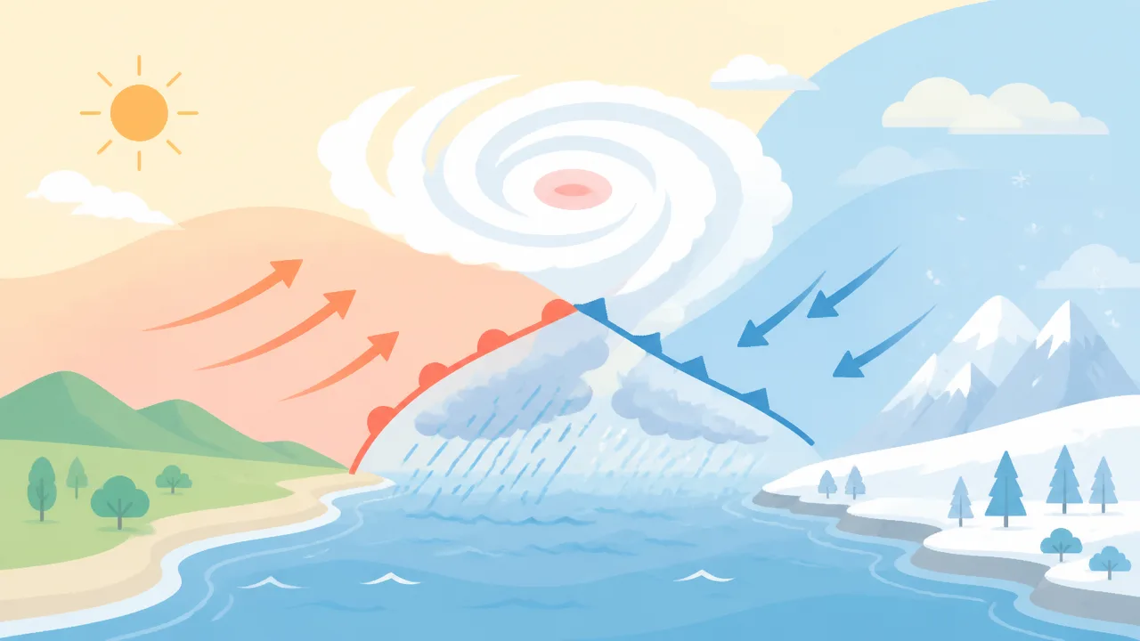 低気圧が発達するとは？天気が荒れる仕組みをやさしく解説