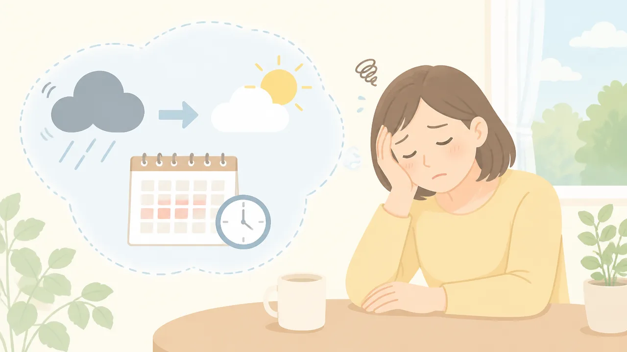低気圧が去ったのに体調悪いのはなぜ？考えられる原因とやさしい対処法