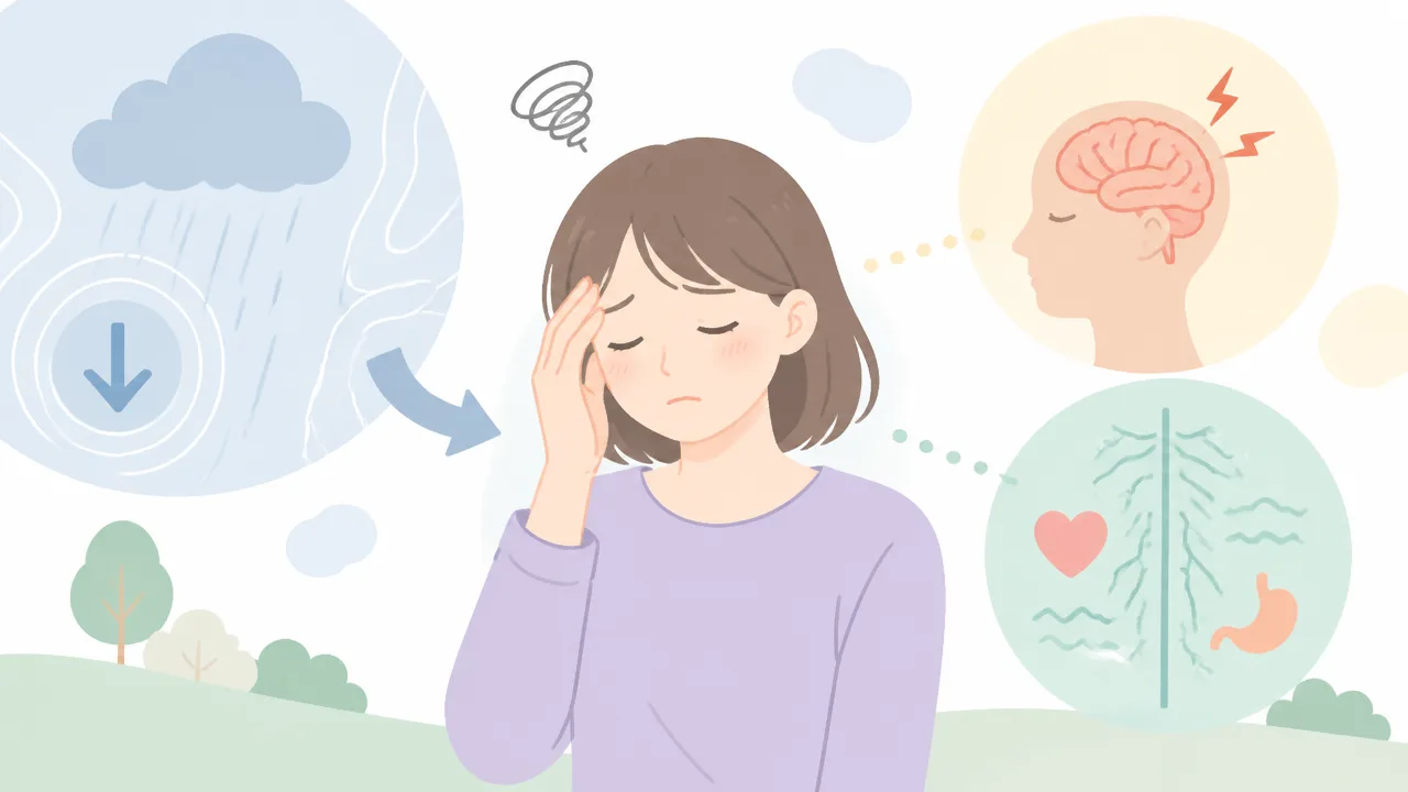 低気圧が去ったのに体調悪いのはなぜ？考えられる原因とやさしい対処法