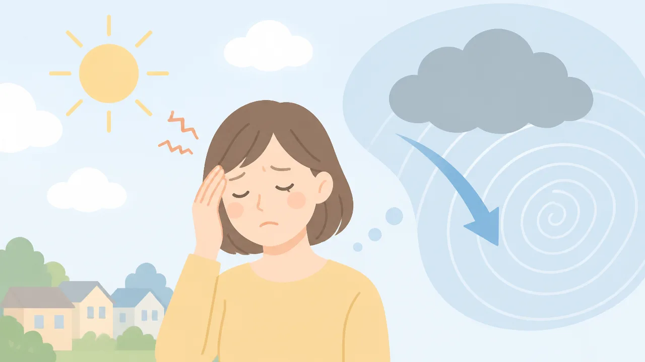 晴れてるのに低気圧で頭痛がするのはなぜ？原因とやさしい対処法