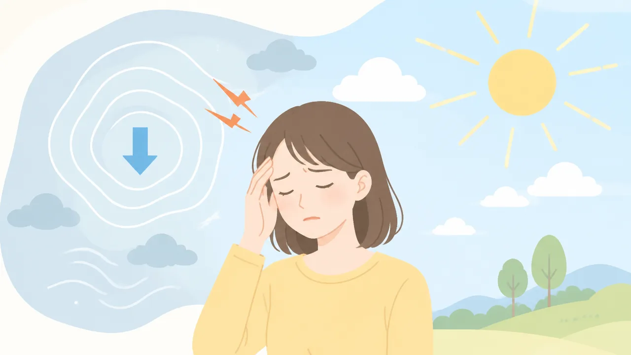 晴れてるのに低気圧で頭痛がするのはなぜ？原因とやさしい対処法