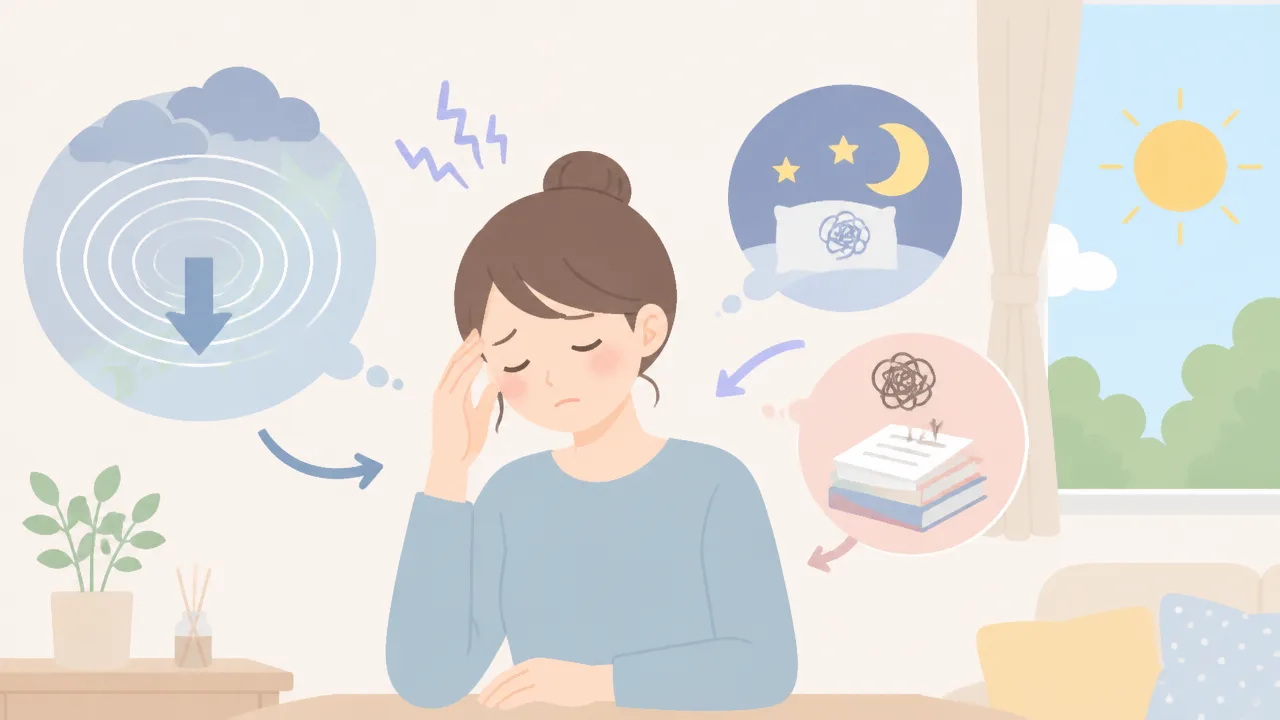 晴れてるのに低気圧で頭痛がするのはなぜ？原因とやさしい対処法