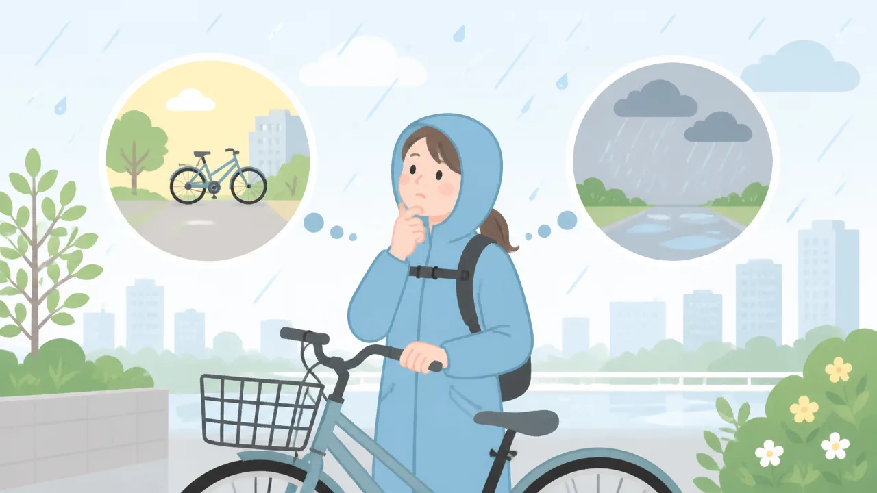 雨5ミリで自転車通勤はできる？服装と安全対策を解説