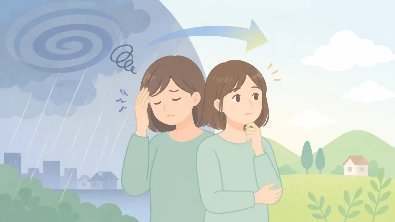 低気圧は通過前と通過後どちらがつらい?不調の傾向と過ごし方