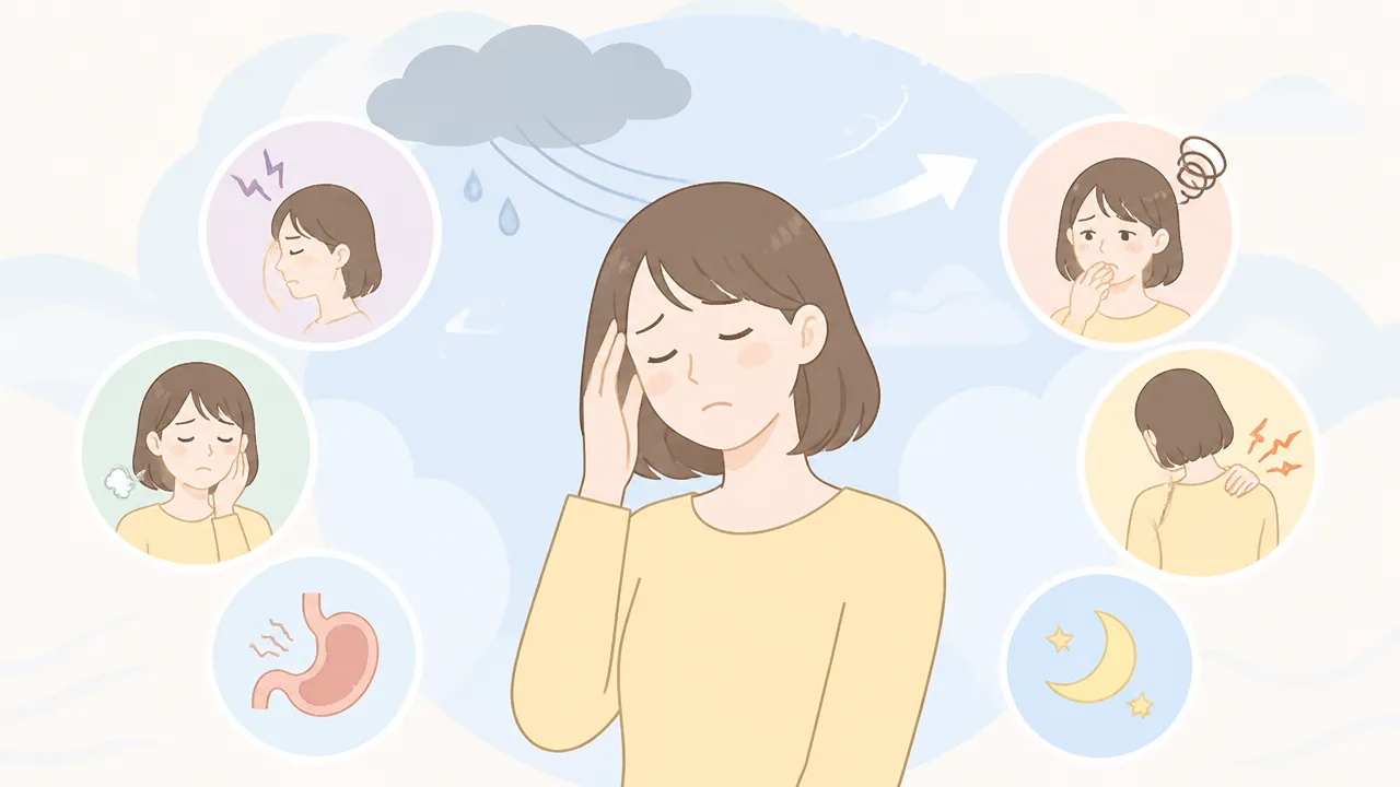 低気圧は通過前と通過後どちらがつらい?不調の傾向と過ごし方