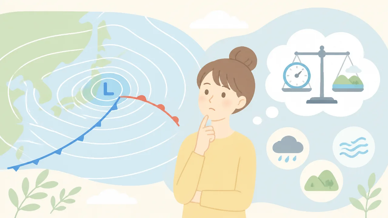 低気圧は何hPaから？気圧の目安と体調への影響をやさしく解説