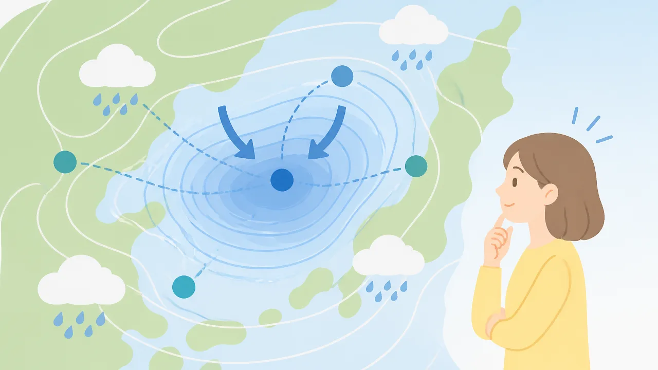 1000hPaは低気圧なのか？気圧の目安と天気の見方を解説