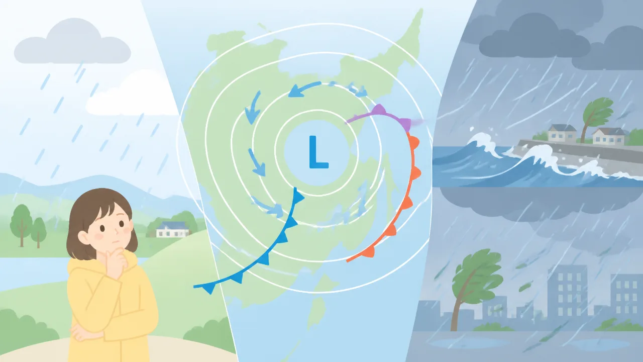 1000hPaは低気圧なのか？気圧の目安と天気の見方を解説