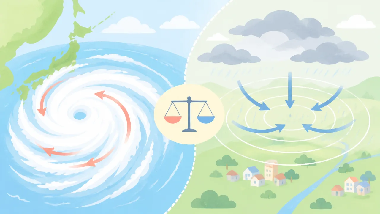 1000hPaは低気圧なのか？気圧の目安と天気の見方を解説